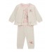 GUESS βρεφικό 3PCS Body + active top + pants σετ παιδικό S5YG05K6YW4-G6R1 γκρι